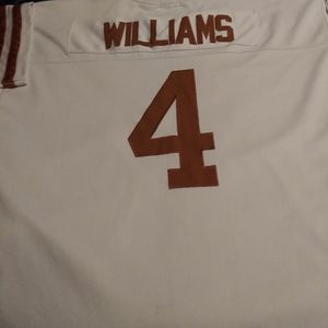 Texas longhorns jersey stitched